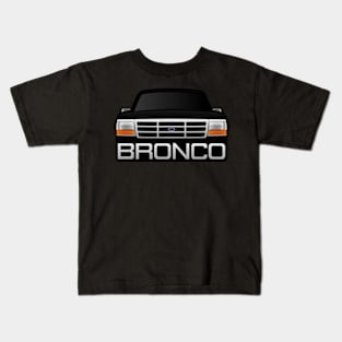 Ford Bronco Black Obs Kids T-Shirt